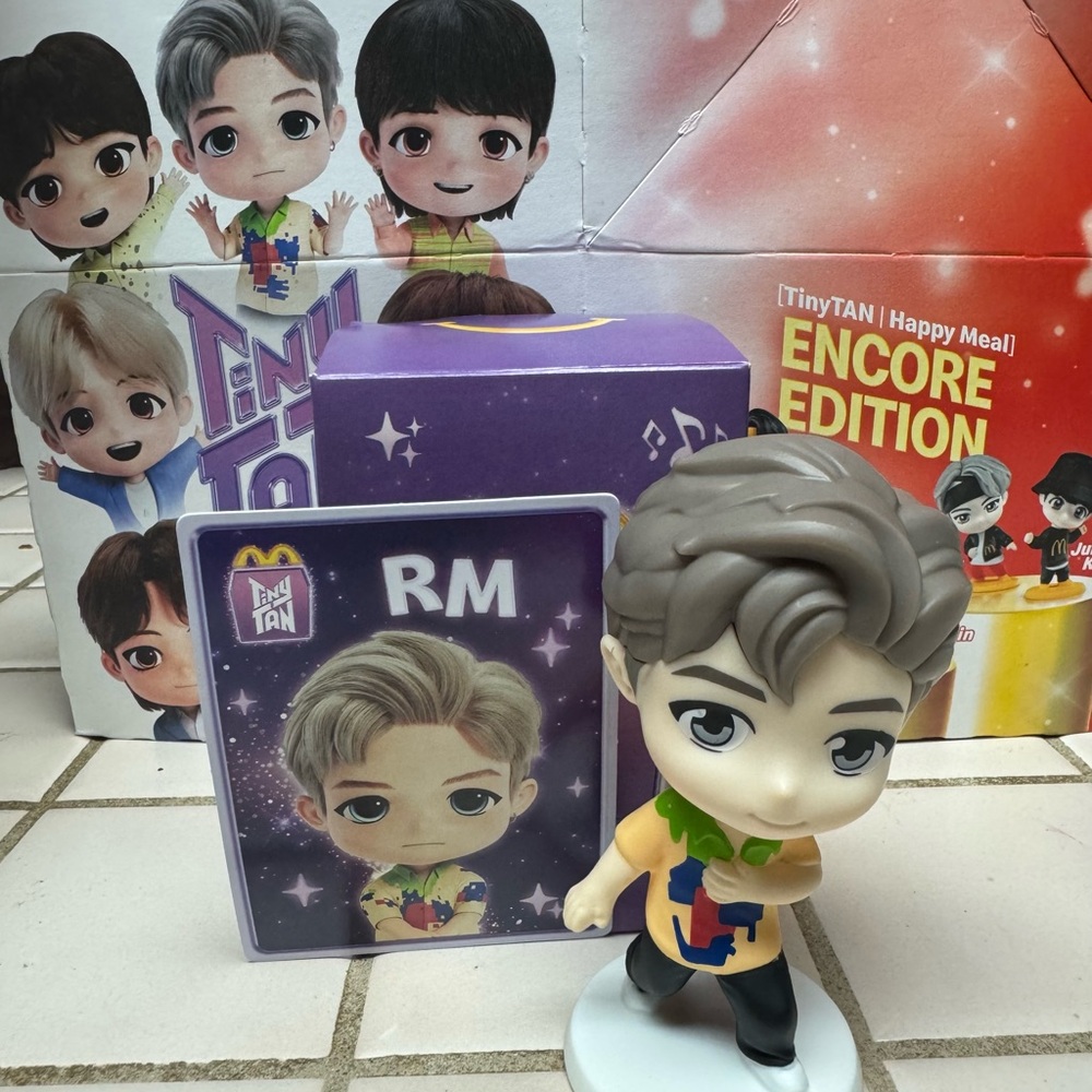 BTS x McDonalds RM TinyTAN